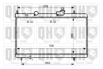 Теплообменник QUINTON HAZELL QER2477