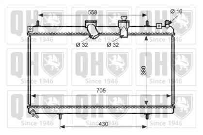 Теплообменник QUINTON HAZELL QER2478