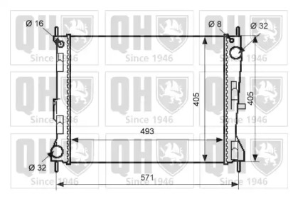 Теплообменник QUINTON HAZELL QER2492