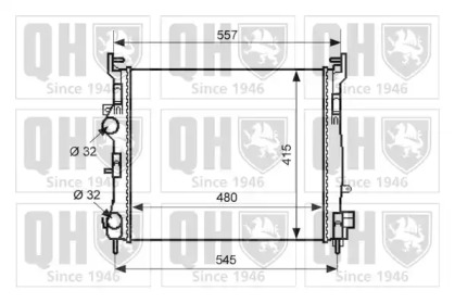 Теплообменник QUINTON HAZELL QER2494