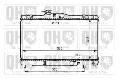 Теплообменник QUINTON HAZELL QER2514