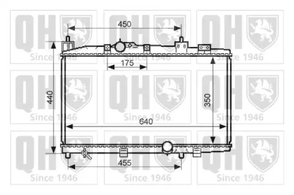 Теплообменник QUINTON HAZELL QER2518