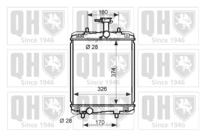 Теплообменник QUINTON HAZELL QER2523