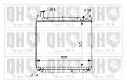 Теплообменник QUINTON HAZELL QER2529