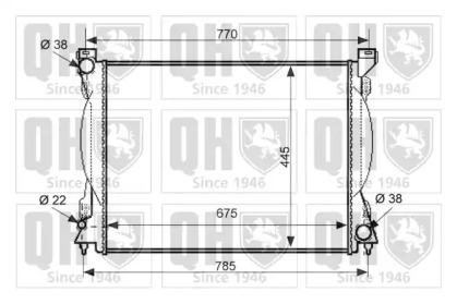 Теплообменник QUINTON HAZELL QER2530