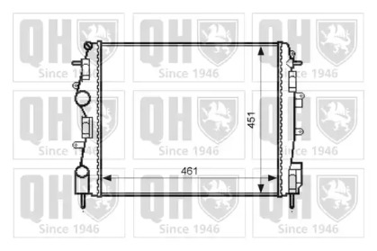 Теплообменник QUINTON HAZELL QER2544