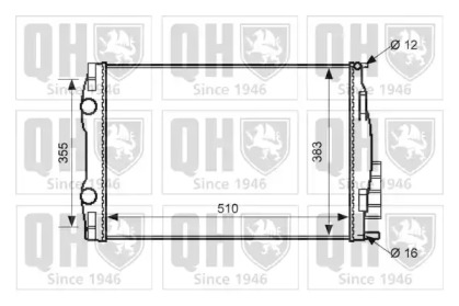 Теплообменник QUINTON HAZELL QER2546