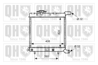 Теплообменник QUINTON HAZELL QER2549