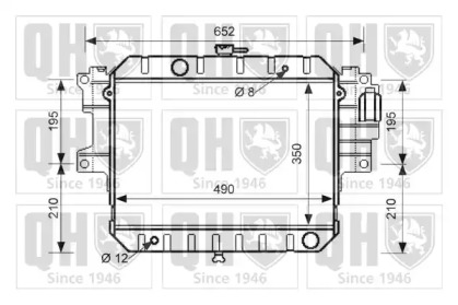 Теплообменник QUINTON HAZELL QER2550