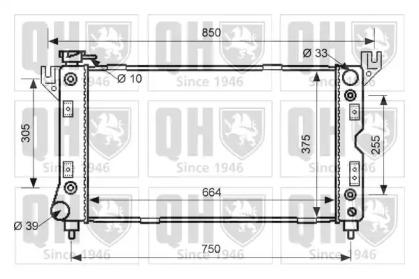 Теплообменник QUINTON HAZELL QER2556