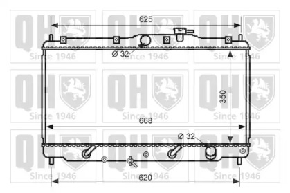 Теплообменник QUINTON HAZELL QER2564