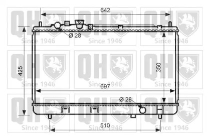 Теплообменник QUINTON HAZELL QER2568