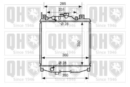 Теплообменник QUINTON HAZELL QER2575