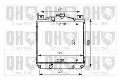 Теплообменник QUINTON HAZELL QER2576