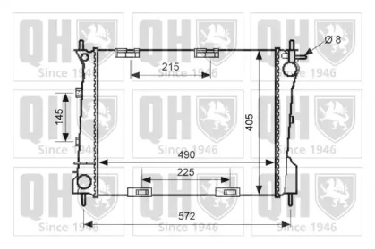 Теплообменник QUINTON HAZELL QER2594