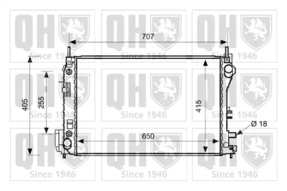 Теплообменник QUINTON HAZELL QER2634