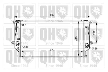 Теплообменник QUINTON HAZELL QER2658