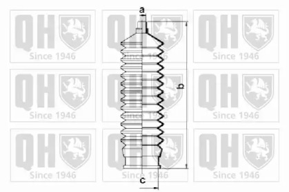 Комплект пыльника QUINTON HAZELL QG1032