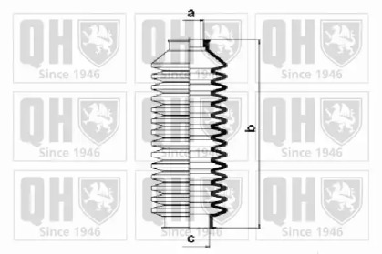 Комплект пыльника QUINTON HAZELL QG1078