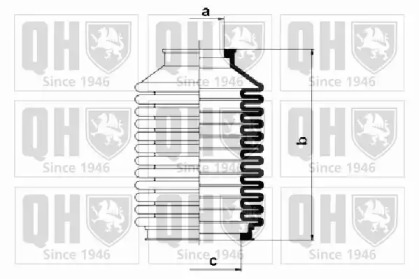 Комплект пыльника QUINTON HAZELL QG1083