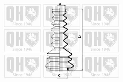 Комплект пыльника QUINTON HAZELL QG1158