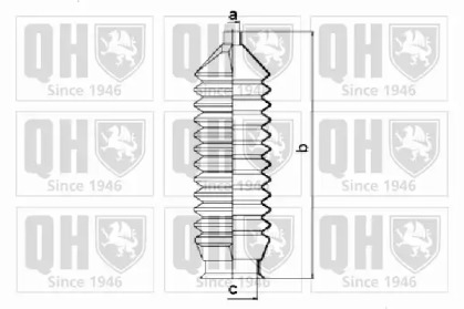 Комплект пыльника QUINTON HAZELL QG1169