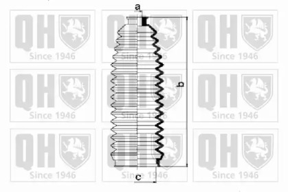 Комплект пыльника QUINTON HAZELL QG1304