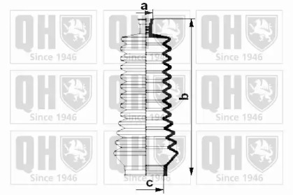 Комплект пыльника QUINTON HAZELL QG1362