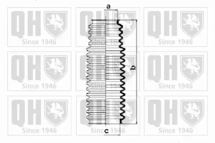 Комплект пыльника QUINTON HAZELL QG1381