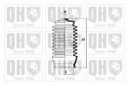 Комплект пыльника QUINTON HAZELL QG1382