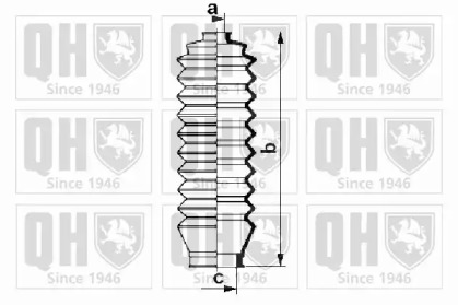 Комплект пыльника QUINTON HAZELL QG1395