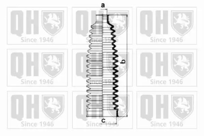 Комплект пыльника QUINTON HAZELL QG1415