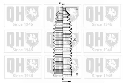 Комплект пыльника QUINTON HAZELL QG1454