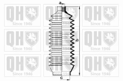 Комплект пыльника QUINTON HAZELL QG1458