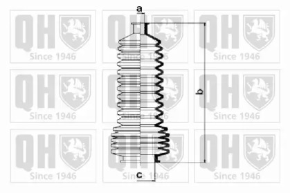 Комплект пыльника QUINTON HAZELL QG1459