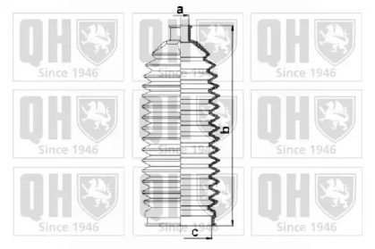 Комплект пыльника QUINTON HAZELL QG1507