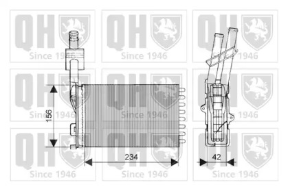 Теплообменник QUINTON HAZELL QHR2003