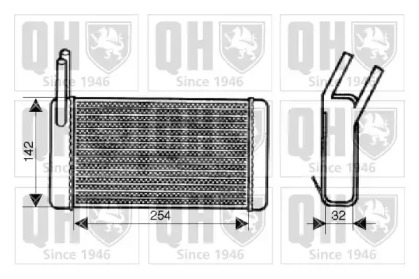 Теплообменник QUINTON HAZELL QHR2013