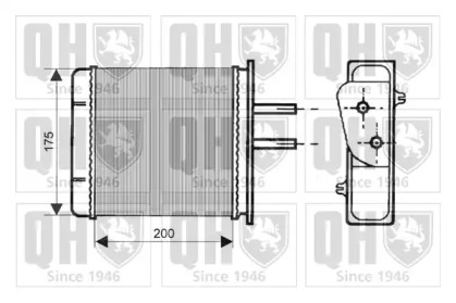 Теплообменник QUINTON HAZELL QHR2028