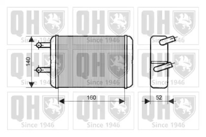 Теплообменник QUINTON HAZELL QHR2033