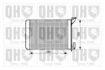 Теплообменник QUINTON HAZELL QHR2052