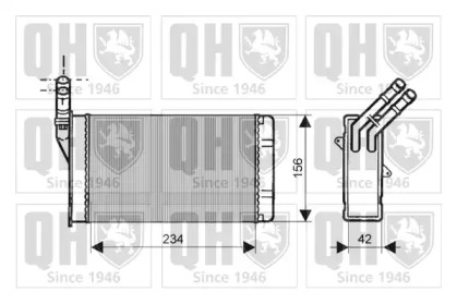 Теплообменник QUINTON HAZELL QHR2058