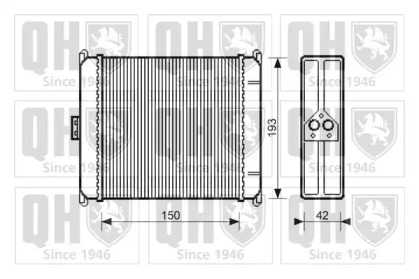 Теплообменник QUINTON HAZELL QHR2085