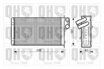 Теплообменник QUINTON HAZELL QHR2104