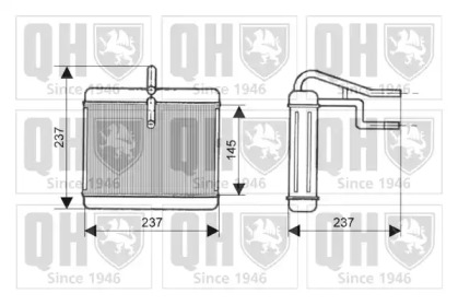 Теплообменник QUINTON HAZELL QHR2125