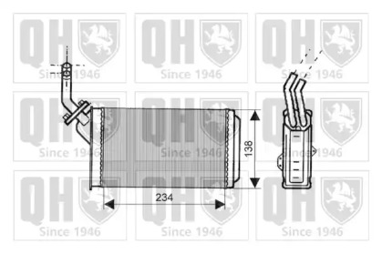 Теплообменник QUINTON HAZELL QHR2132