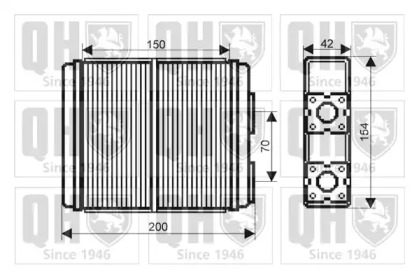 Теплообменник QUINTON HAZELL QHR2140