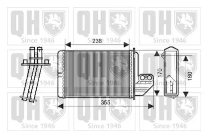 Теплообменник QUINTON HAZELL QHR2156