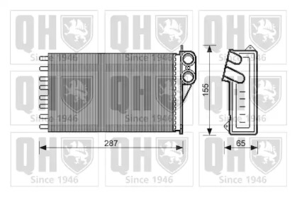 Теплообменник QUINTON HAZELL QHR2166