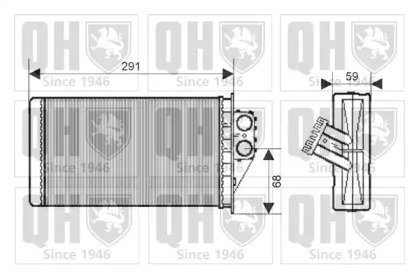 Теплообменник QUINTON HAZELL QHR2167